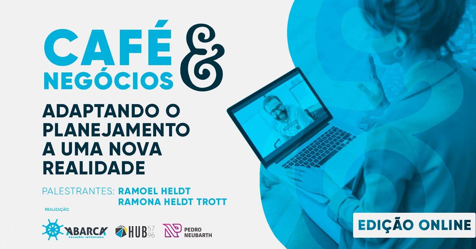 Cartaz da 18ª edição do Café & Negócios
