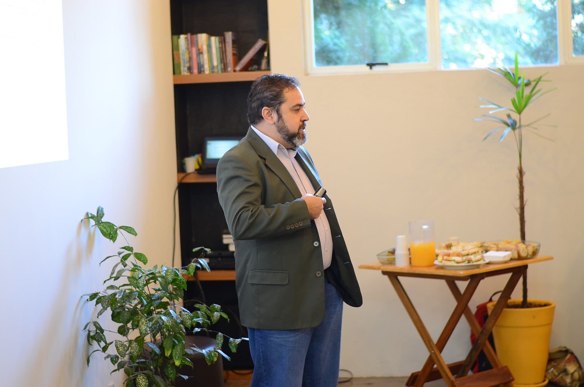 Foto da 1ª edição do Café & Negócios