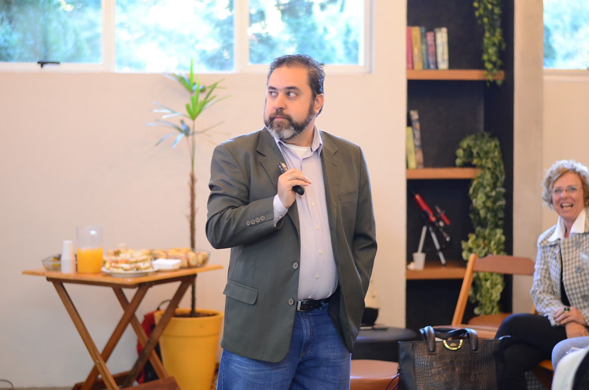 Foto da 1ª edição do Café & Negócios