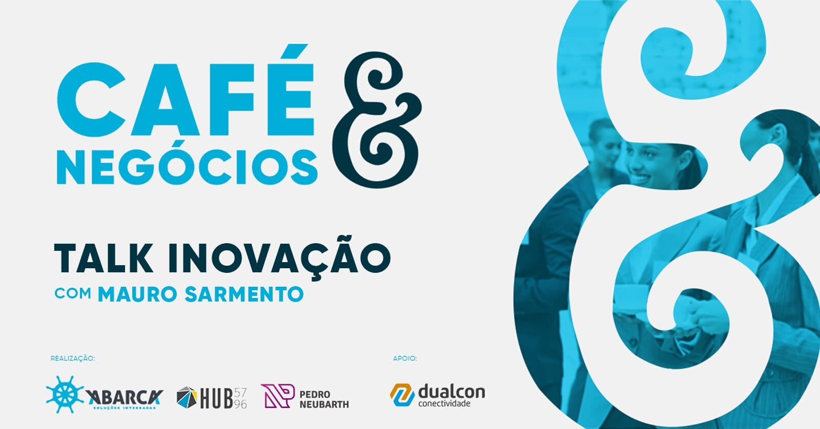 Cartaz da 12ª edição do Café & Negócios