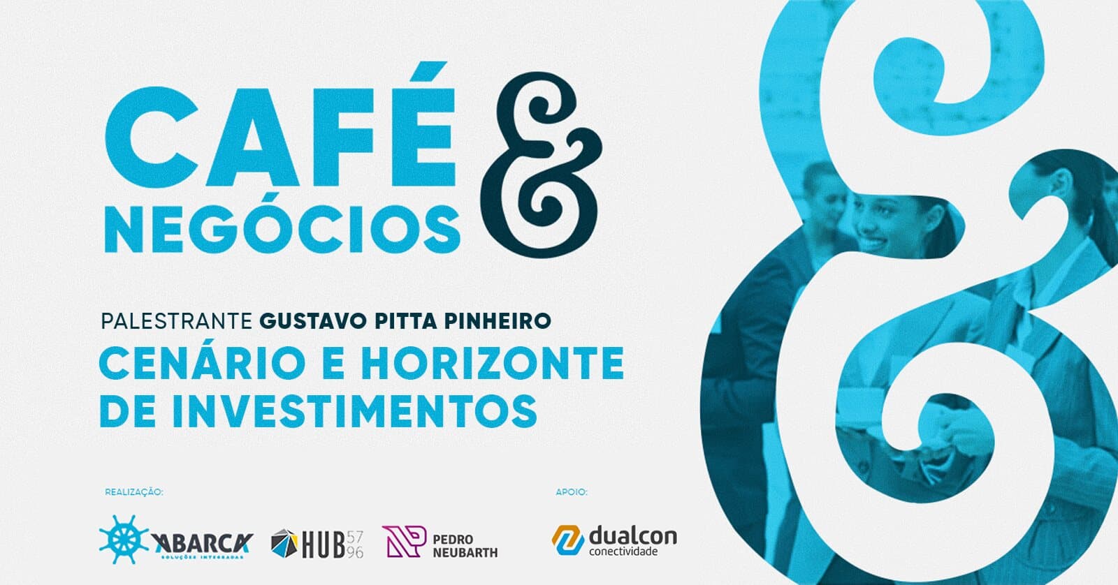 Cartaz da 16ª edição do Café & Negócios