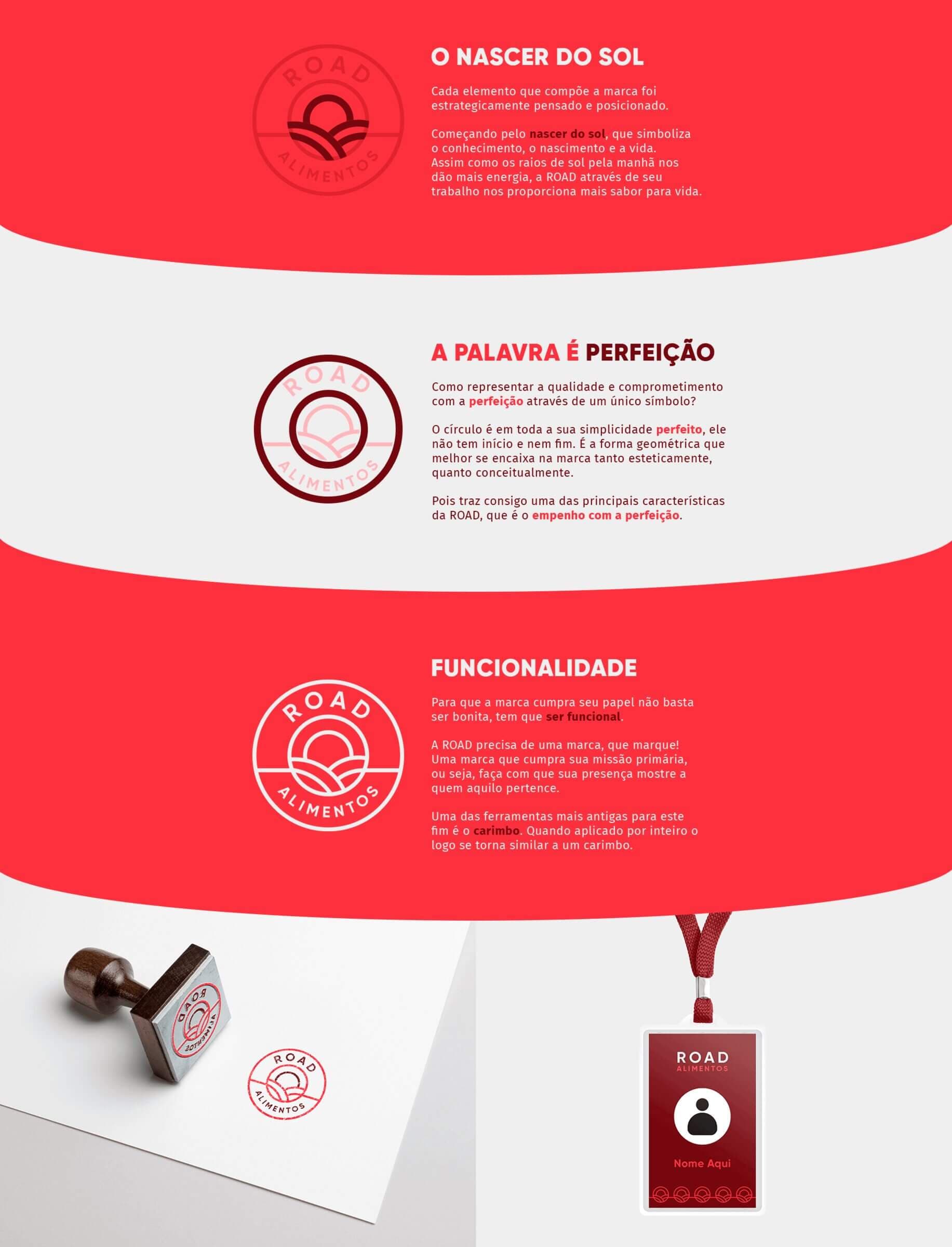Peça do projeto Road Alimentos